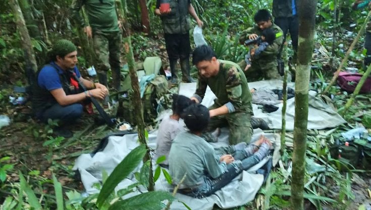 quattro-bambini-sopravvissuti-a-incidente-aereo-vivi-dopo-40-giorni-nella-giungla-colombiana