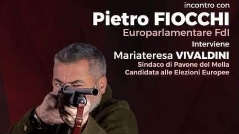fiocchi,-il-candidato-di-fratelli-d’italia-con-il-fucile-sui-manifesti-elettorali-per-le-europee